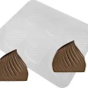Moule pour embout de bûche forme volute
