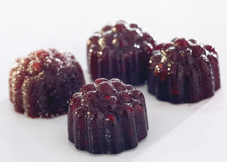 Moule à pâte de fruit forme mûre Martellato