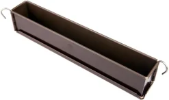Moule à pâté en croûte long uni 50 cm Gobel