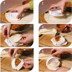 Moule à ravioli (x 4) et chausson Ibili