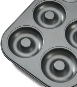 Moule à savarin 6 empreintes 31,3 x 21,5 cm De Buyer