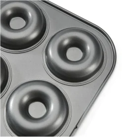 Moule à savarin 6 empreintes 31,3 x 21,5 cm De Buyer