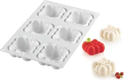 Moule silicone Cloud 6 mini-nuages 30 x 17,5 cm Silikomart