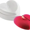 Moule silicone coeur bombé Amore 14 x 14 cm Silikomart
