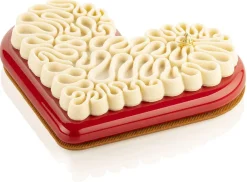 Moule silicone Coeur Level 30 x 17,5 cm Silikomart