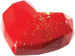 Moule silicone coeur Origami 15 x 13,5 cm Silikomart