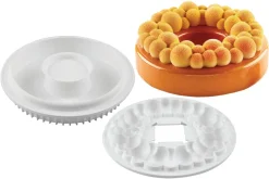 Moule silicone Couronne Bubble Ø 18 cm Silikomart