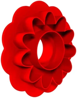 Moule silicone 8 fleurs Daisy 30 x 17,5 cm Silikomart