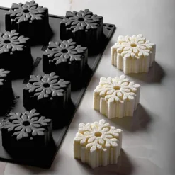 Moule silicone Flocon de neige par Antonio Bachour Ø 7.5 cm Pavoni