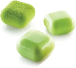 Moule silicone Gem 15 carrés bombés 30 x 17,5 cm Silikomart