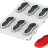 Moule silicone 6 grandes cacahuètes 30 x 17,5 cm Silikomart