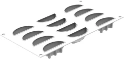 Moule silicone kit 6 entremets Maritozzo 30 x 17,5 cm Silikomart