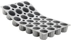 Moule silicone élastomoule 28 cannelés 30 x 17,6 cm De Buyer