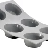 Moule silicone élastomoule 6 muffins 30 x 17,6 cm De Buyer