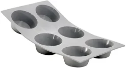 Moule silicone élastomoule 6 muffins 30 x 17,6 cm De Buyer
