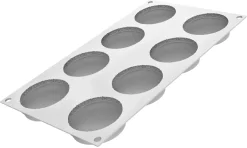 Moule silicone 8 macarons 30 x 17,5 cm Silikomart