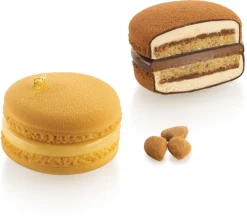 Moule silicone 8 macarons 30 x 17,5 cm Silikomart