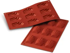 Moule silicone 9 madeleines 30 x 17,5 cm Silikomart