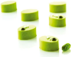 Moule silicone 35 micro ovales 30 x 17,5 cm Silikomart