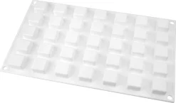 Moule silicone Micro square 35 micro carrés 30 x 17,5 cm Silikomart