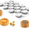 Moule silicone 18 mini-charlottes 30 x 17,5 cm Silikomart