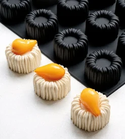 Moule silicone mini charlotte 12 empreintes 40 x 30 cm Pavoni