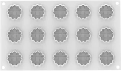 Moule silicone 15 mini crostata 30 x 17,5 cm Silikomart