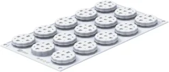 Moule silicone 15 mini crostata 30 x 17,5 cm Silikomart