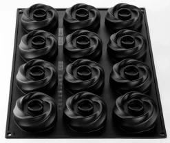 Moule silicone mini entremet Karma 12 empreintes 40 x 30 cm Pavoni
