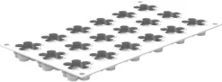 Moule silicone 18 mini fleurs 30 x 17,5 cm Silikomart
