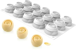 Moule silicone 15 mini givrés 30 x 17,5 cm Silikomart