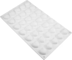 Moule silicone Mini Love 35 micro coeurs bombés 30 x 17,5 cm Silikomart
