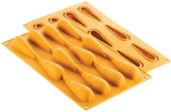 Moule silicone Naturae Carota Carotte Ø 7,8 cm 30 x 17,5 cm Silikomart