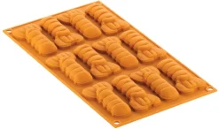 Moule silicone Naturae Scampo 12 langoustines 30 x 17,5 cm Silikomart