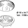 Moule silicone Noisette format gâteau Par Cedric Grolet Pavoni