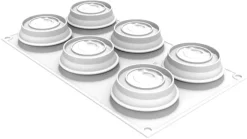 Moule silicone Ocean Ø 7 x ht 3 cm Silikomart
