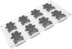Moule silicone 8 oursons 30 x 17,5 cm Silikomart