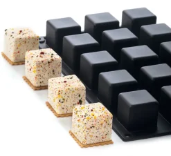 Moule silicone Pastel40time cube 15 empreintes 30 x 17,5 cm Pavoni