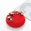 Moule silicone Pavodécor Décor coeur 3 empreintes Pavoni