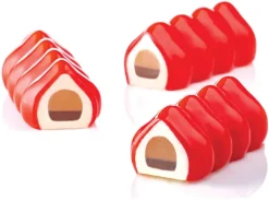 Moule silicone Pavoflex 5 bandes Soft 40 x 30 cm Pavoni
