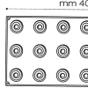 Moule silicone Pavoflex 12 Over 40 x 30 cm Pavoni