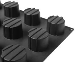 Moule silicone Pavoflex 24 ronds rayés 60 x 40 cm Pavoni