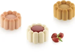 Moule silicone 15 petites charlottes 30 x 17,5 cm Silikomart