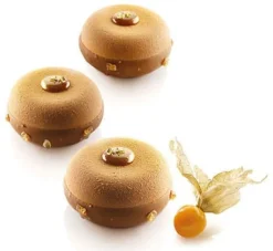 Moule silicone 8 ronds bombés Ode 30 x 17,5 cm Silikomart