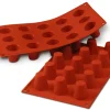 Moule silicone Silicon Flex 15 babas Ø 3,5 cm 30 x 17,5 cm Silikomart