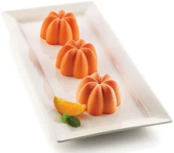 Moule silicone Silicon Flex 8 charlottes Ø 7 cm 30 x 17,5 cm Silikomart