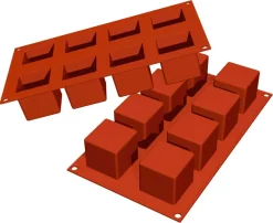 Moule silicone Silicon Flex 8 cubes 5 x 5 cm 30 x 17,5 cm Silikomart
