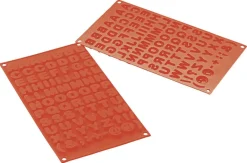 Moule silicone Silicon Flex 82 lettres & signes 30 x 17,5 cm Silikomart