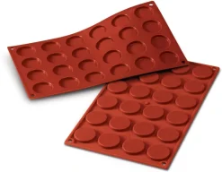 Moule silicone Silicon Flex 24 mini florentins Ø 3,5 cm 30 x 17,5 cm Silikomart