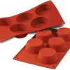 Moule silicone Silicon Flex 5 muffins Ø 8 cm 30 x 17,5 cm Silikomart